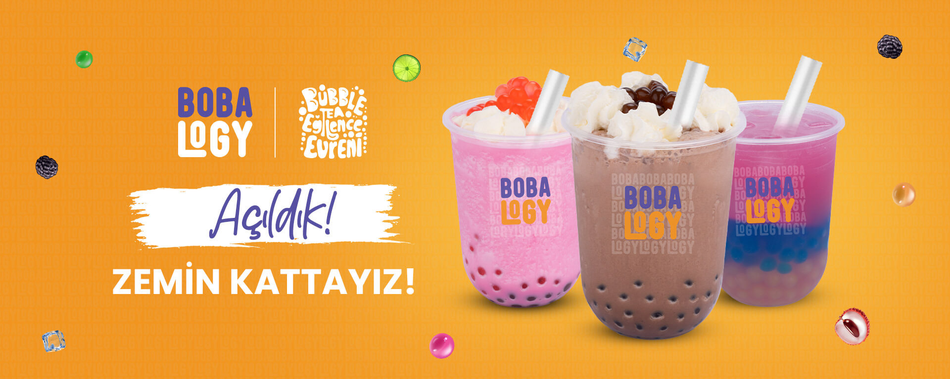 Bobalogy Bubble Tea: Parkur Bursa AVM'de Zemin Katın Yeni G...